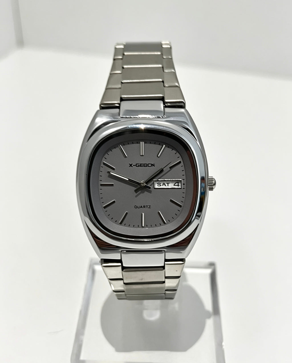 X-GEOCK WOMENS WATCH - SILVER/GREY