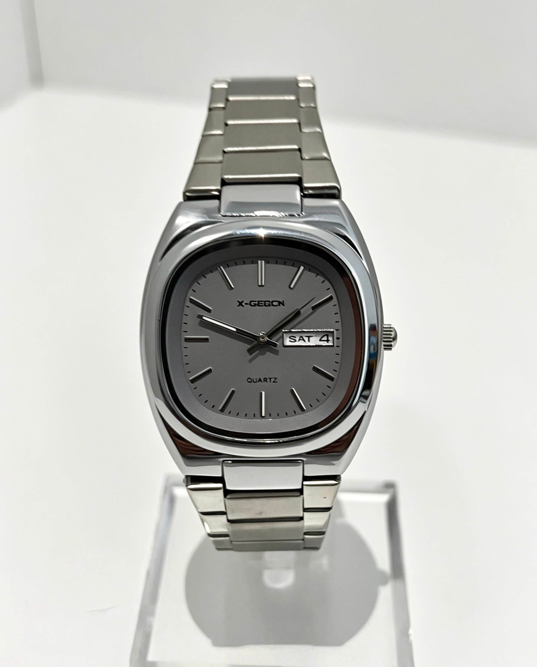 X-GEOCK WOMENS WATCH - SILVER/GREY