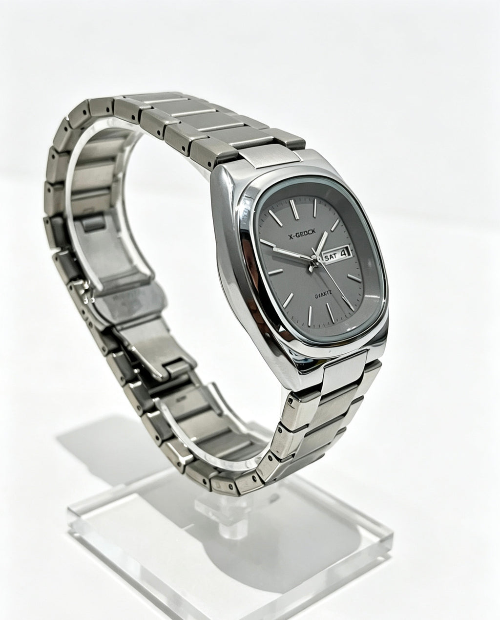 X-GEOCK WOMENS WATCH - SILVER/GREY