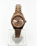 NIBOSI WOMENS DAY DATE WATCH - ROSE/PINK
